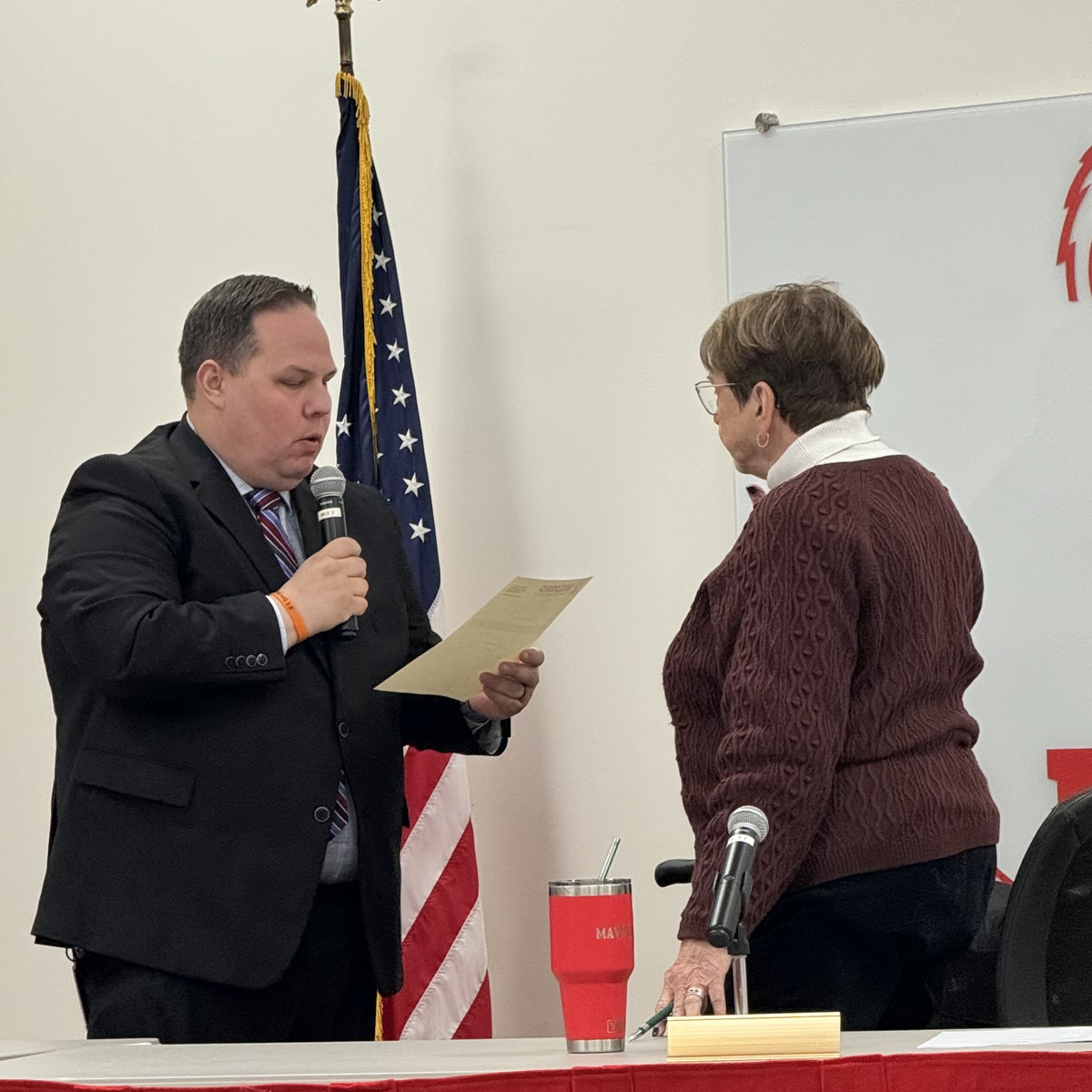 Mary Ann Will Sworn in as Newest Board Member